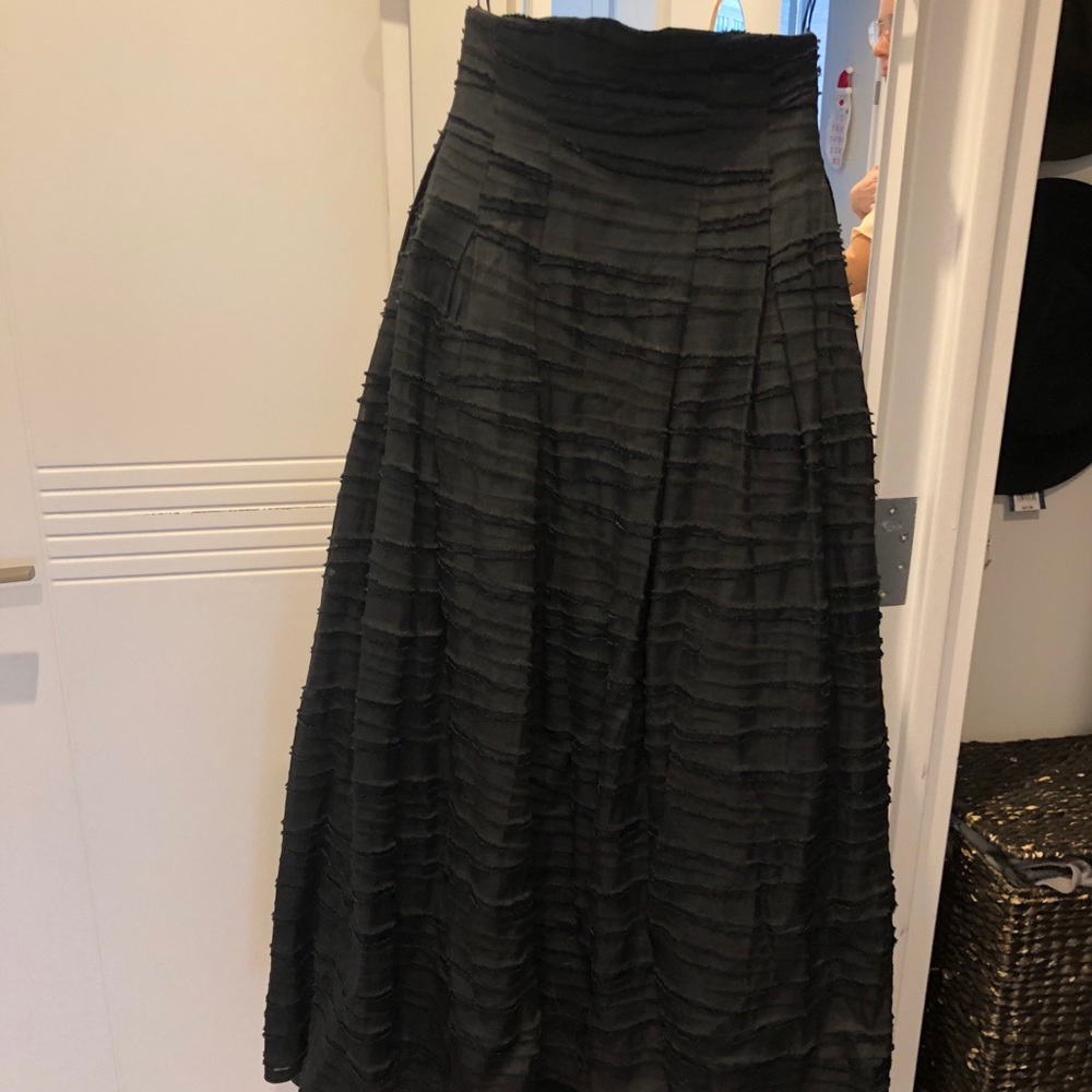 H & M conscious exclusive black dress